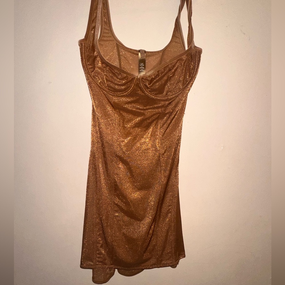 Skims glissenette sheer dress